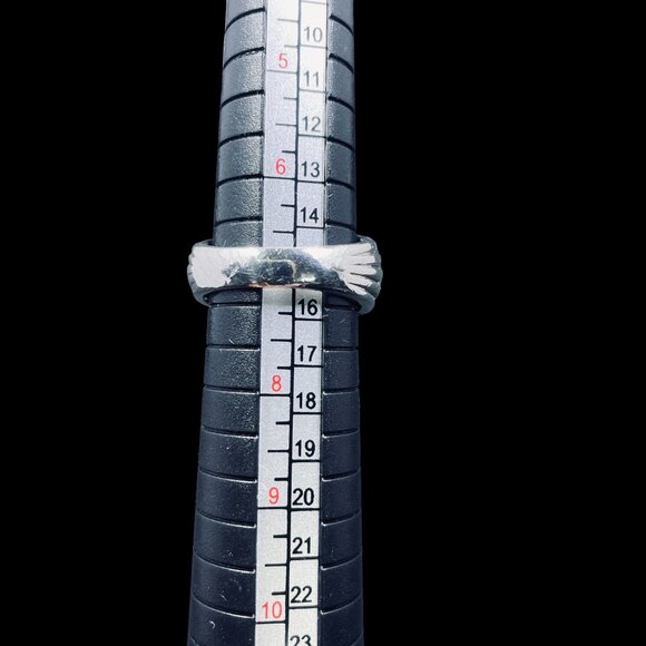 925 Silver Blue Topaz Diamond Ring Cushion Cut Gold Accents Cocktail Jewelry - Picture 11 of 11